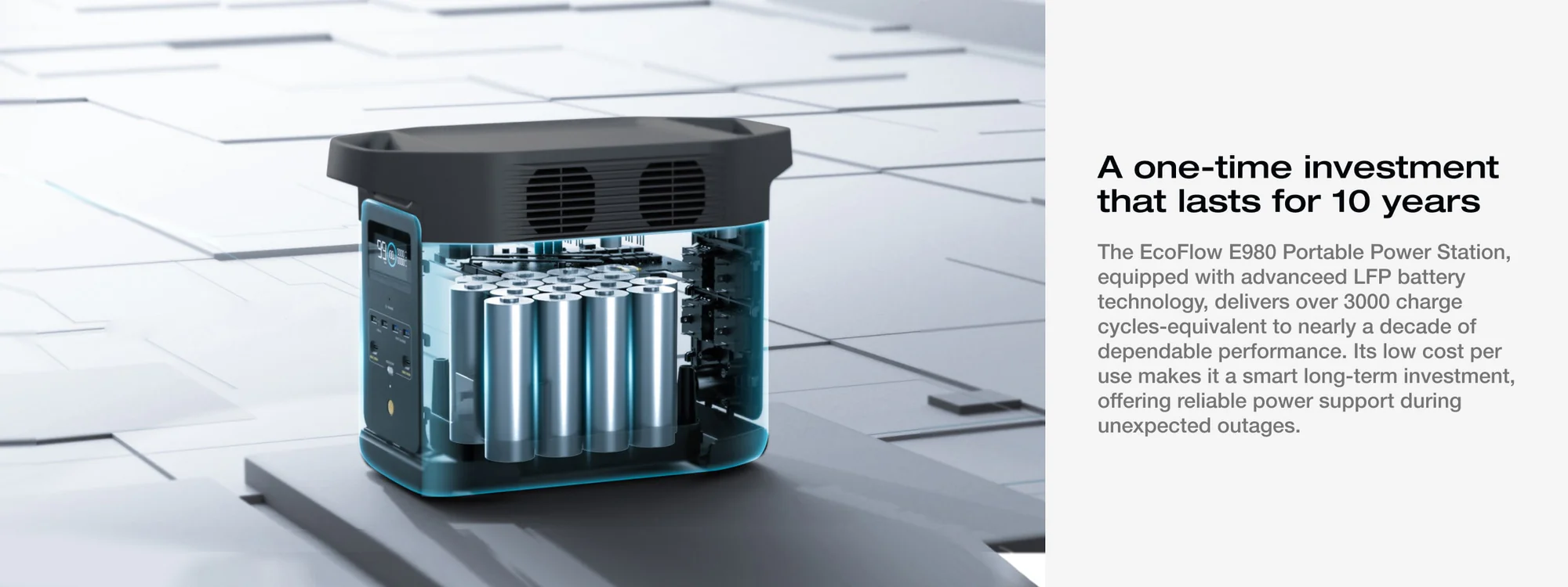 תחנת כוח ניידת EcoFlow DELTA 2 Black E980 – גיבוי חשמל חכם 980Wh | יבואן רשמי-משלוח מהיר – תמונה 6