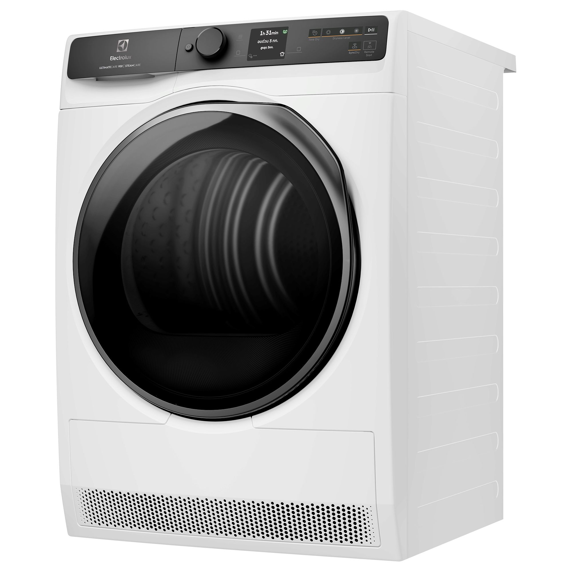 Electrolux EDH902R9WC - מייבש כביסה 9 ק"ג קונדנסור ו-SteamCare מסדרת UltimateCare 900 – תמונה 2