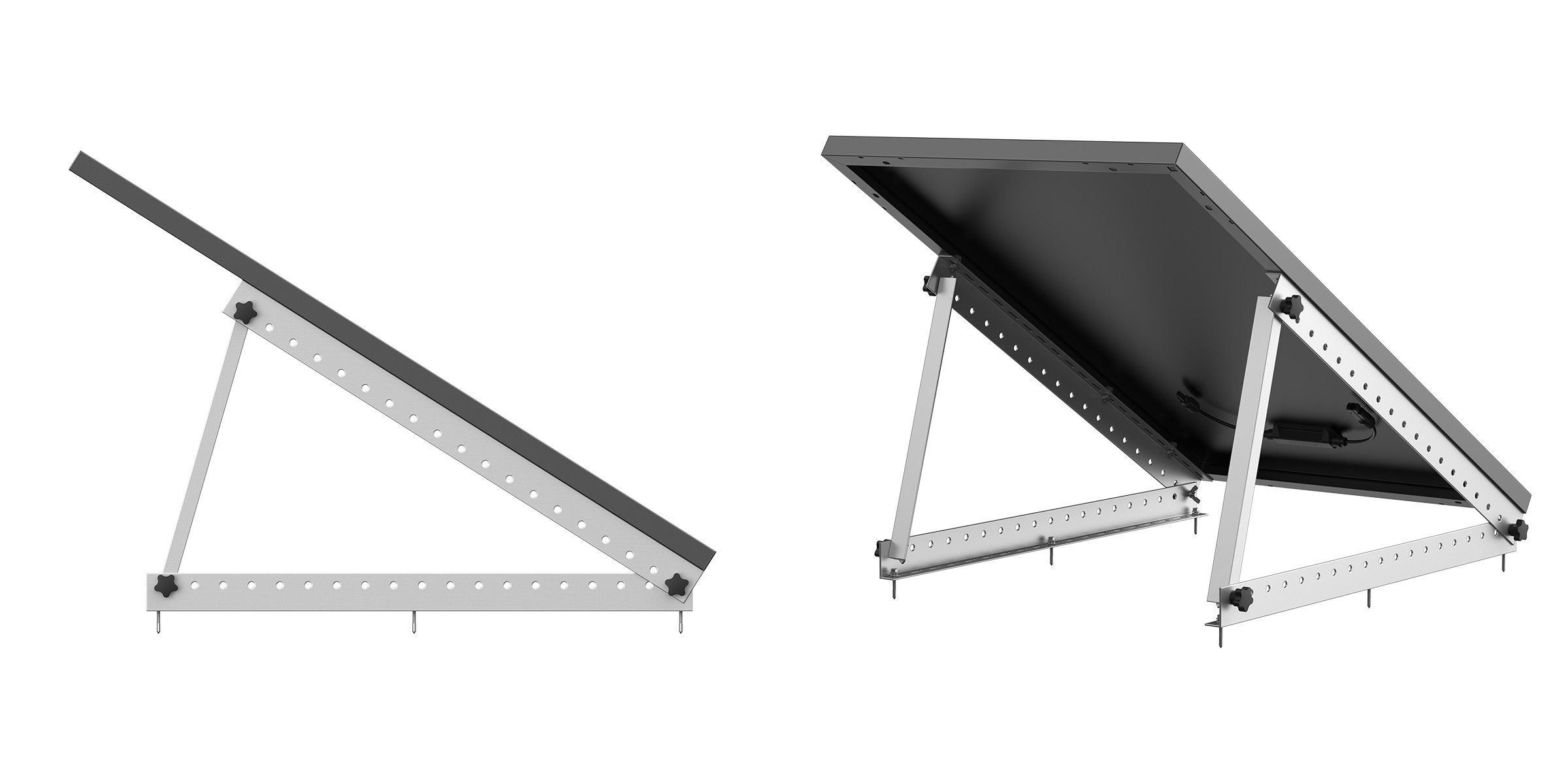 EcoFlow EF5006104001 - מתקן תלייה מתכוונן לפאנלים סולאריים 100W ו-170W | יבואן רשמי – תמונה 2