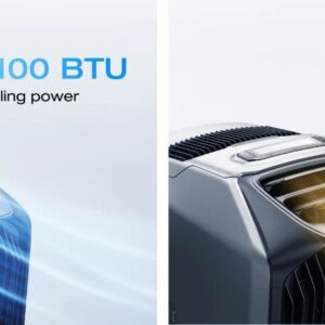 EcoFlow WAVE 3 - מזגן נייד אלחוטי לקירור וחימום עם סוללה 1024Wh | יבואן רשמי-משלוח מהיר