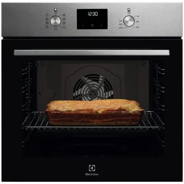 Electrolux EOH3101X תנור בנוי רב תכליתי 60 ס"מ אלקטרולוקס בצבע נירוסטה תוצרת איטליה | יבואן רשמי – תמונה 2
