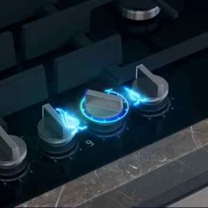 Siemens EP7A6QI40Y – כיריים גז iQ500 רחבות 75 ס״מ זכוכית שחורה עם מבער ווק עוצמתי יבואן רשמי |  משלוח מהיר
