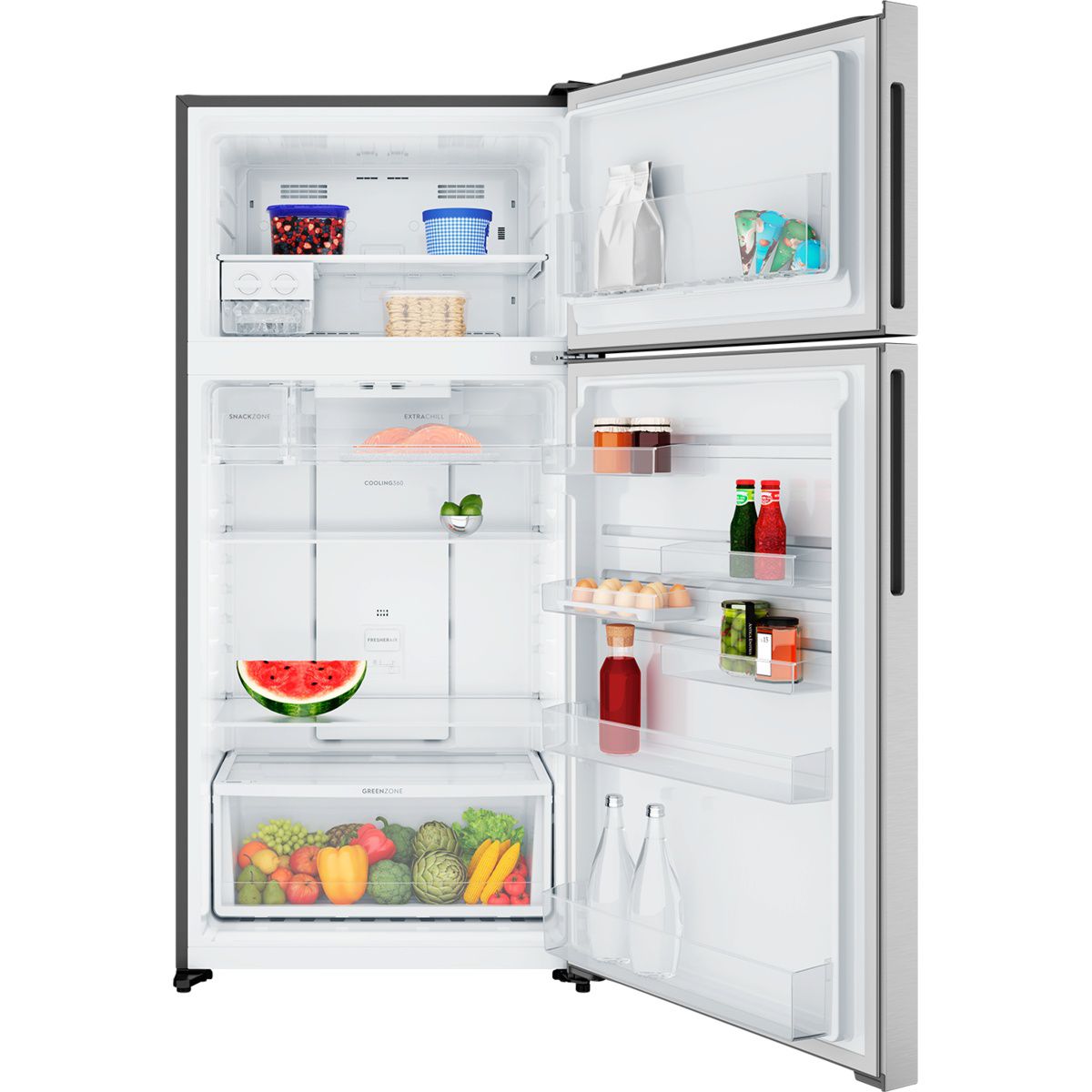 Electrolux ETM5002BC מקרר מקפיא עליון 2 דלתות 505 ליטר בצבע שחור פלדה עם מערכת שבת מהדרין | יבואן רשמי – תמונה 2