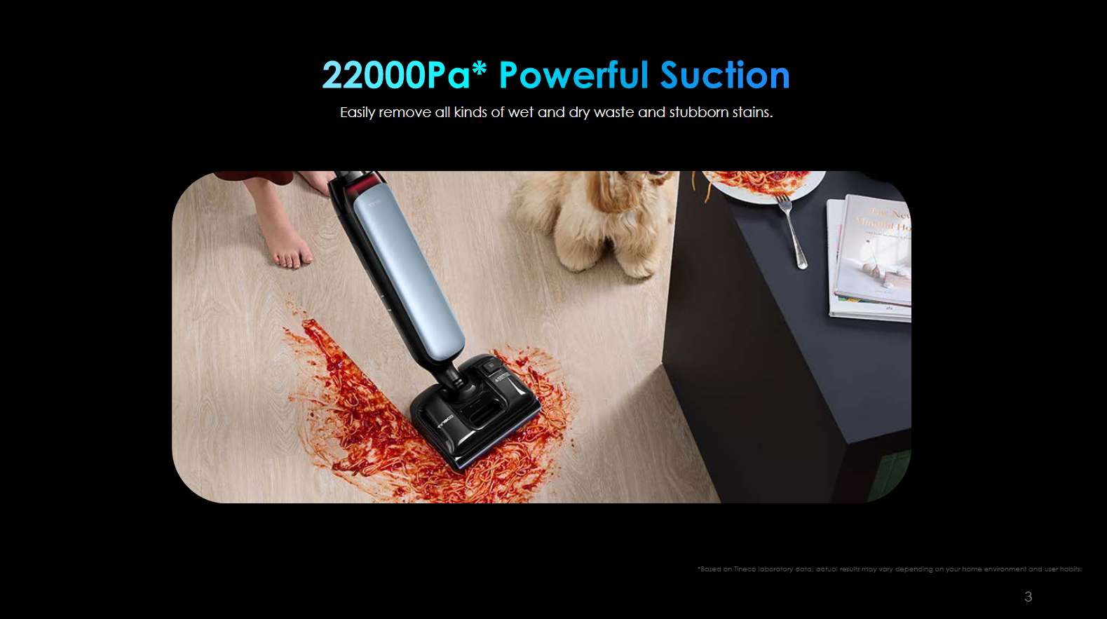 Tineco FLOOR ONE S9 Artist Prime שואב שוטף אלחוטי טינקו 22000Pa עם ניקוי עצמי – תמונה 4