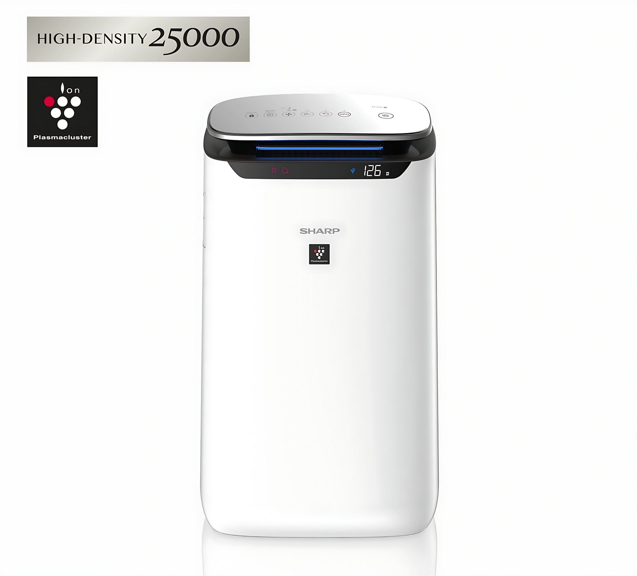 SHARP FX-J80 מטהר אוויר שארפ לטיהור חדרים גדולים עד 62 מ"ר - צבע לבן | יבואן רשמי