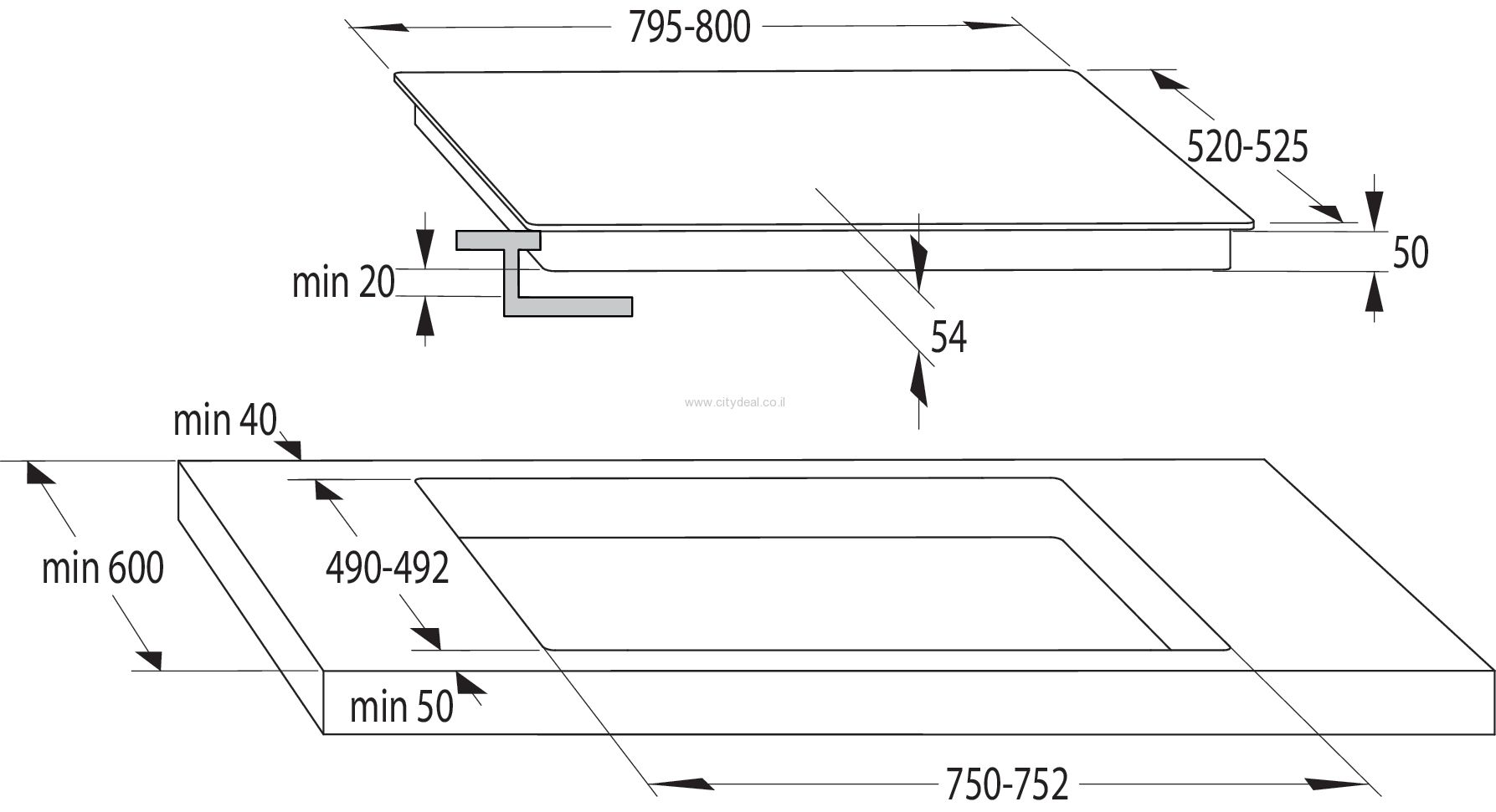 כיריים אינדוקציה gorenje דגם IT843SYW – תמונה 4