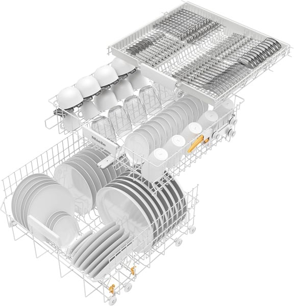 מדיח כלים אינטגרלי מלא Miele G5150 SCVI - עם 14 מערכות כלים QuickPowerWash | יבואן רשמי-משלוח מהיר