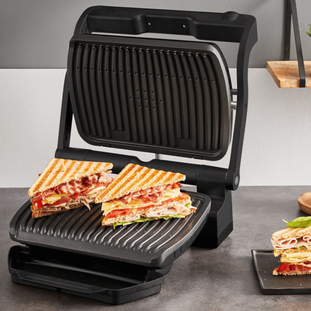 Tefal OptiGrill GC7178G1 - טוסטר גריל לחיצה חכם 2000W טפאל עם תוכניות אוטומטיות | יבואן רשמי – תמונה 2