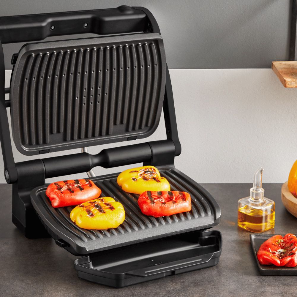 Tefal OptiGrill GC7178G1 - טוסטר גריל לחיצה חכם 2000W טפאל עם תוכניות אוטומטיות | יבואן רשמי – תמונה 3