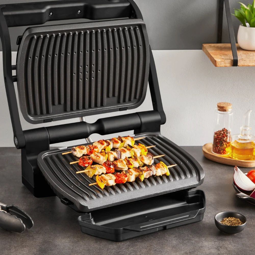 Tefal OptiGrill GC7178G1 - טוסטר גריל לחיצה חכם 2000W טפאל עם תוכניות אוטומטיות | יבואן רשמי – תמונה 5