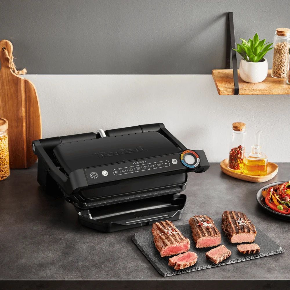 Tefal OptiGrill GC7178G1 - טוסטר גריל לחיצה חכם 2000W טפאל עם תוכניות אוטומטיות | יבואן רשמי – תמונה 6