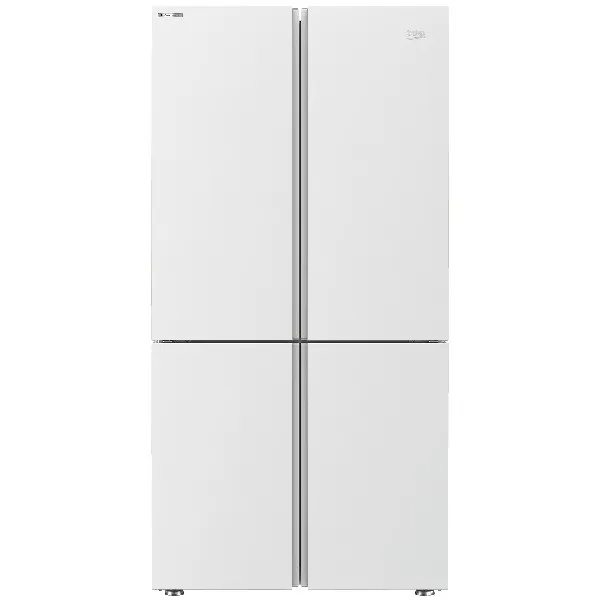 BEKO GN1406223GW - מקרר 4 דלתות בקו מקפיא תחתון אינוורטר 572 ליטר זכוכית לבנה עם מצב שבת | יבואן רשמי-משלוח מהיר – תמונה 3
