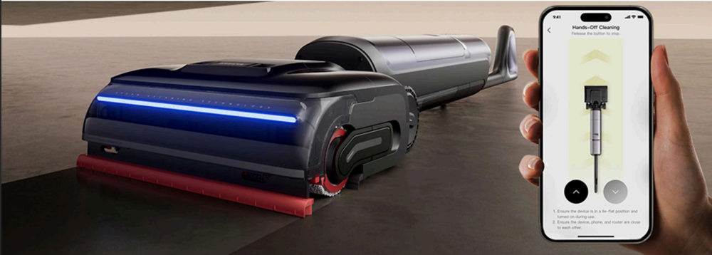 Dreame H16 Pro Steam שואב שוטף אלחוטי דרימי עם קיטור 200° עוצמה 28,000PA | יבואן רשמי-משלוח מהיר – תמונה 2