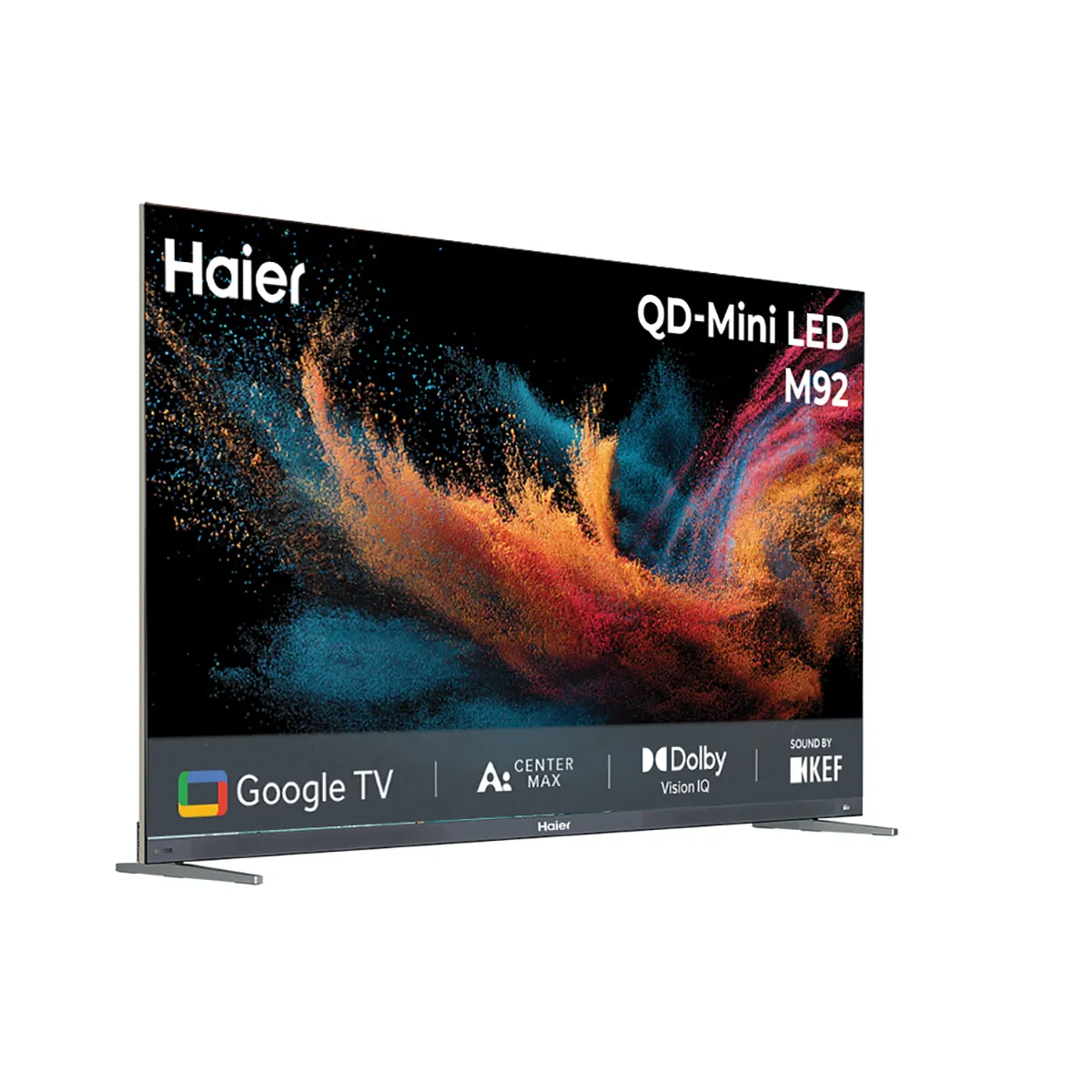 HAIER H75M92FUX - טלוויזיה חכמה 75״ QD-Mini LED 4K 144Hz Google TV | יבואן רשמי – תמונה 2