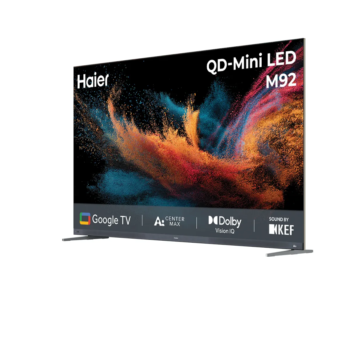 HAIER H75M92FUX - טלוויזיה חכמה 75״ QD-Mini LED 4K 144Hz Google TV | יבואן רשמי – תמונה 3