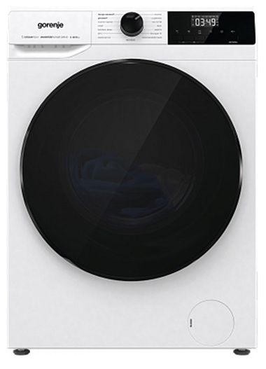 מכונת כביסה Gorenje HAI1 בנפח 10.5 ק"ג עם מנוע אינוונטר 1400 סל"ד גורנייה ברוחב 60 ס"מ צבע לבן