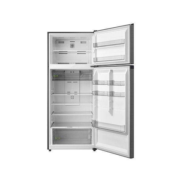 Midea HD-702FWEN – מקרר מקפיא עליון 2 דלתות 534 ליטר מידאה נירוסטה מוברשת | יבואן רשמי – תמונה 2