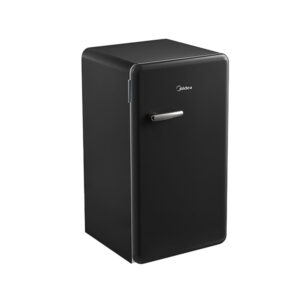 Midea HS-121LN – מקרר משרדי רטרו 94 ליטר שחור מידאה קומפקטי | יבואן רשמי