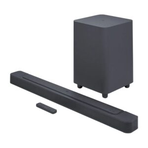 מקרן קול JBL Bar 500 ג'י בי אל עם סאבוופר 10" אלחוטי, 590W וטכנולוגיית Dolby Atmos - יבואן רשמי
