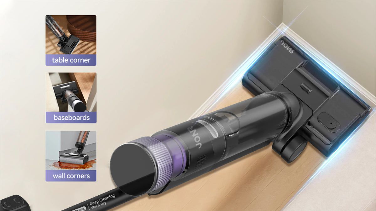 JONR ED12 Pro Max – שואב שוטף רצפות עם מים חמים, שאיבה עוצמתית 17,000Pa ועיצוב Lie-Flat 180° | יבואן רשמי-משלוח מהיר – תמונה 10