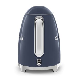 SMEG KLF03NBEU - קומקום חשמלי סמג בעיצוב רטרו איטלקי 1.7 ליטר 2400W כחול נייבי | משלוח מהיר