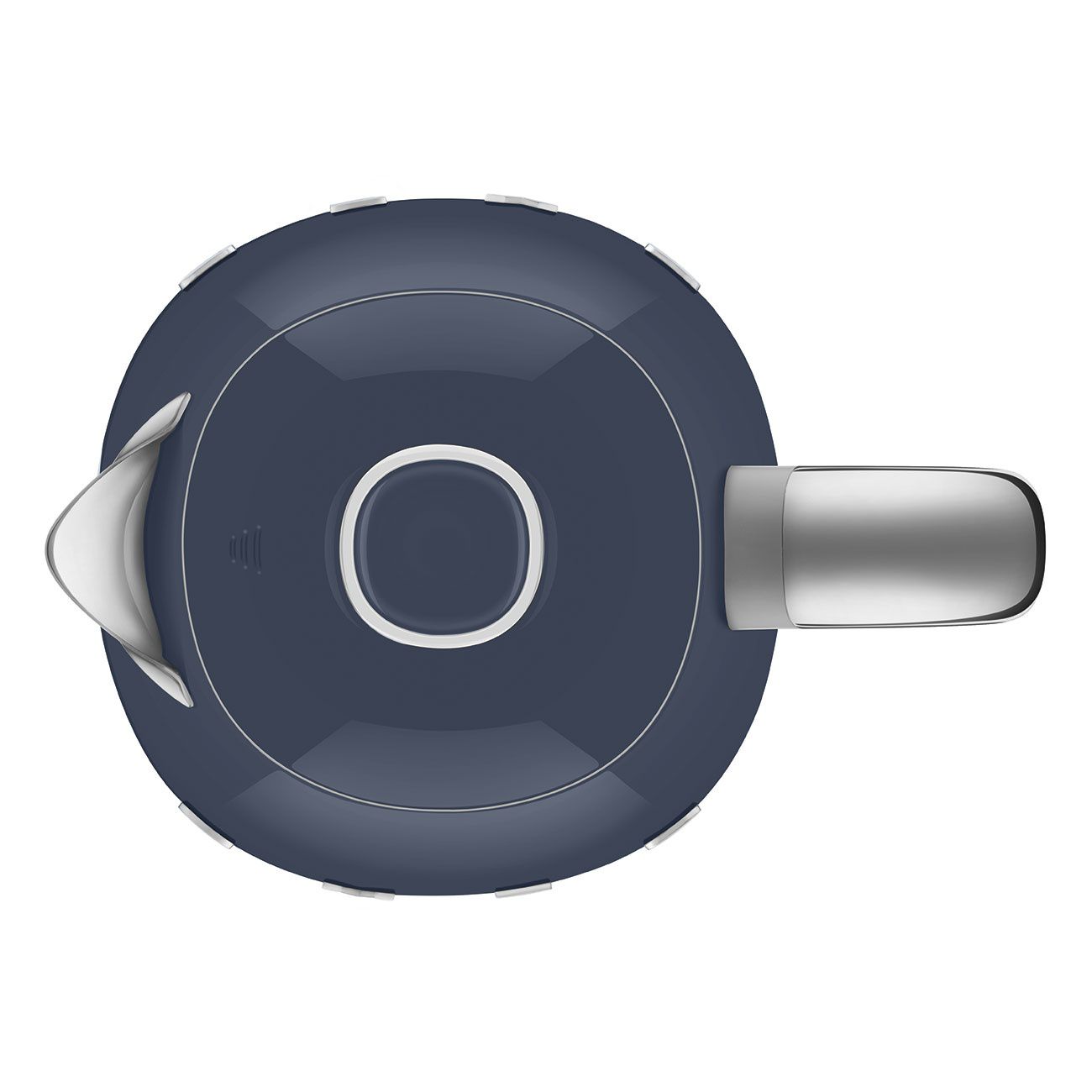 SMEG KLF03NBEU - קומקום חשמלי סמג בעיצוב רטרו איטלקי 1.7 ליטר 2400W כחול נייבי | משלוח מהיר – תמונה 4