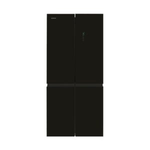 KONKA KRF-480W- מקרר 4 דלתות קונקה 475 ליטר זכוכית שחורה | יבואן רשמי