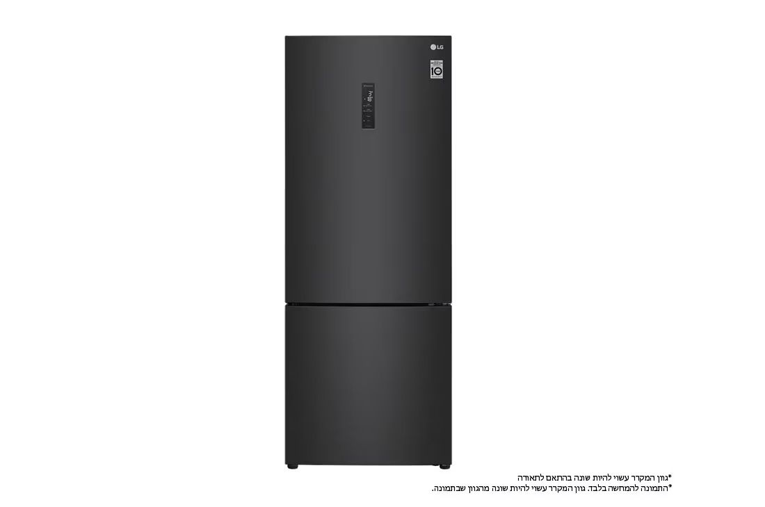 LG R-2B479B: מקרר מקפיא-תחתון 462 ליטר בגימור שחור מט | יבואן רשמי