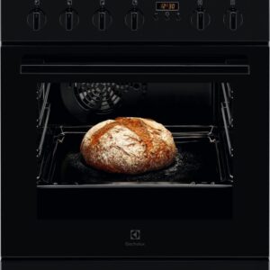 Electrolux LKK660224K - תנור משולב גז 58 ליטר שחור עם 4 מבערים