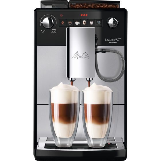 Melitta Latticia OT Silver - מכונת קפה אוטומטית יוקרתית עם מקציף חלב בלחיצה אחת – תמונה 3