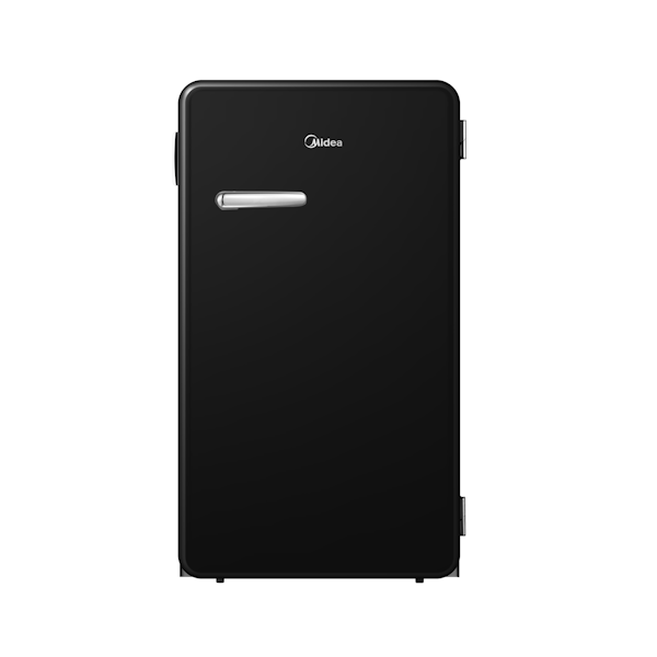 מקרר משרדי רטרו Midea MDRD142SLE30 – נפח 93 ליטר בעיצוב שחור קומפקטי | יבואן רשמי