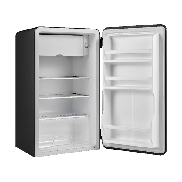 מקרר משרדי רטרו Midea MDRD142SLE30 – נפח 93 ליטר בעיצוב שחור קומפקטי | יבואן רשמי – תמונה 2