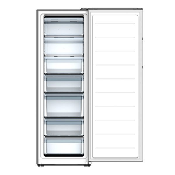 Midea MDRU333FEE02 – מקרר/מקפיא 7 מגירות 238 ליטר No Frost מידאה נירוסטה עם צג דיגיטלי | יבואן רשמי – תמונה 3