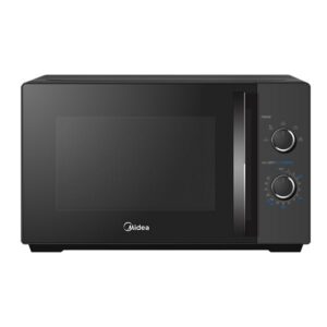Midea מידאה MM8P022KG-B – מיקרוגל מכני 25 ליטר שחור 800W בעברית יבואן רשמי | משלוח מהיר