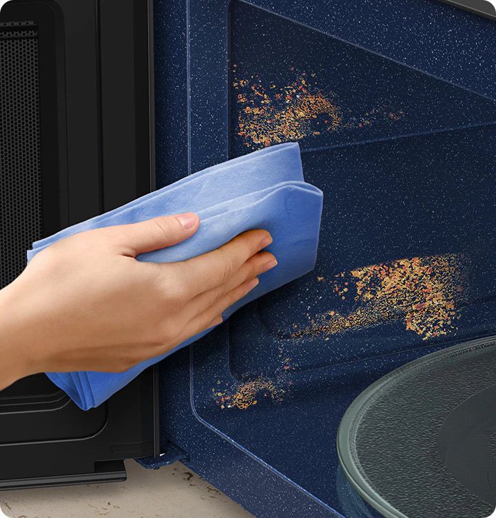 Samsung MS32DG4504ATLI - מיקרוגל 32 ליטר נירוסטה שחור עם Quick Defrost | יבואן רשמי – תמונה 2