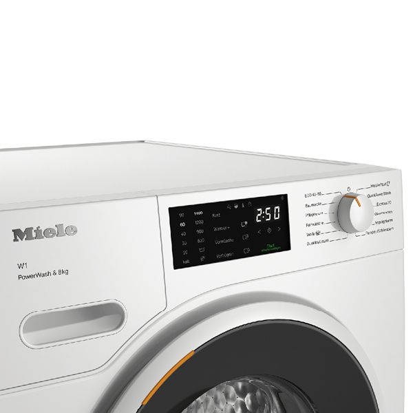 Miele WWB360 WCS – מכונת כביסה פתח קדמי 8 ק"ג, 1400 סל"ד | יבואן רשמי – תמונה 11