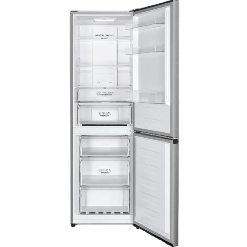 מקרר 2 דלתות מקפיא תחתון Gorenje N619EAXL4 גורניה נירוסטה 60 ס"מ בנפח 304 ליטר No-Frost PLUS יבואן רשמי
