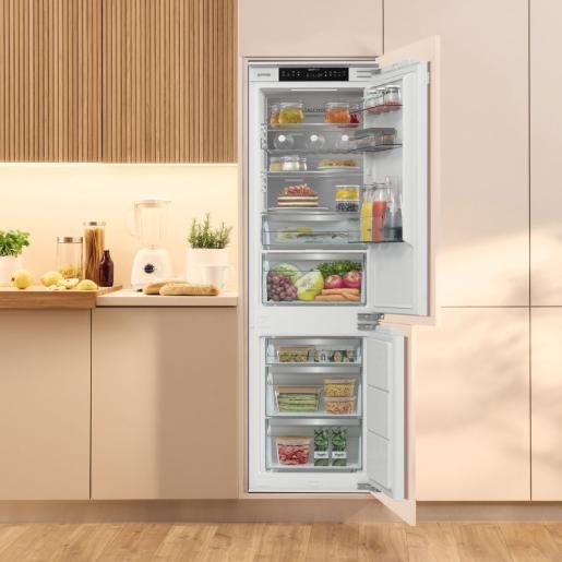 Gorenje NRKI517E82 - מקרר אינטגרלי משולב מקפיא תחתון 252 ליטר גורניה – תמונה 3