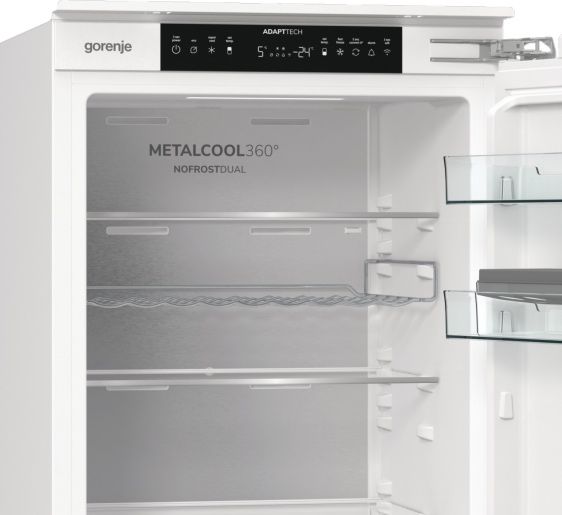 Gorenje NRKI517E82 - מקרר אינטגרלי משולב מקפיא תחתון 252 ליטר גורניה – תמונה 5