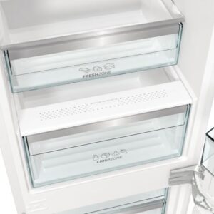 Gorenje NRKI519E82 - מקרר אינטגרלי משולב מקפיא תחתון 284 ליטר גורניה