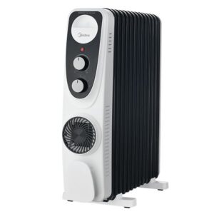 Midea NY2311-22HF-W - רדיאטור 11 צלעות עם מפזר חום PTC בגימור לבן | יבואן רשמי