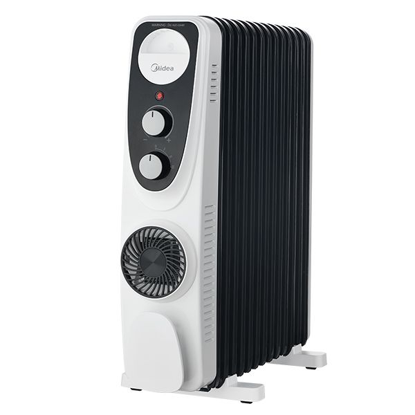 Midea NY2311-22HF-W - רדיאטור 11 צלעות עם מפזר חום PTC בגימור לבן | יבואן רשמי