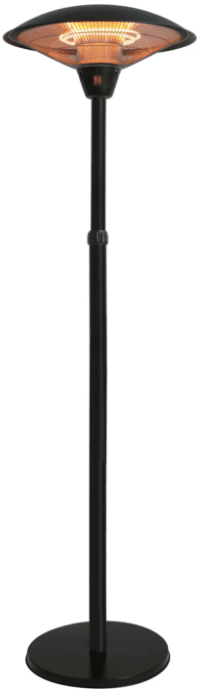 SMART PHH3000BS - פטריית חימום חשמלית בצבע שחור לגינה ולמרפסת | יבואן רשמי