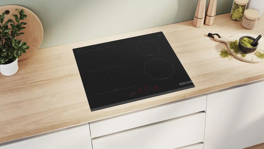 Bosch PVS631HC1E – כיריים אינדוקציה 60 ס"מ Serie 6 בוש שחור עם Home Connect ו-CombiZone – תמונה 8