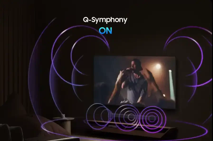 טלוויזיה חכמה 65" Samsung QE65Q8F QLED 4K – תמונה 3
