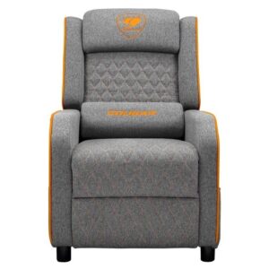 ספת גיימינג COUGAR RANGER ONE Gray קוגר כורסה מבד נושם, הטיה 160 מעלות ומשקל 150 ק"ג | יבואן רשמי
