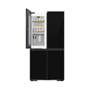 Samsung BESPOKE RF65DB975: מקרר 4 דלתות חכם בנפח 645 ליטר זכוכית שחורה וטכנולוגיה פורצת דרך
