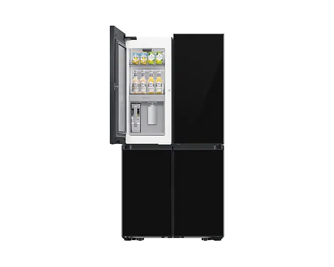 Samsung BESPOKE RF65DB975: מקרר 4 דלתות חכם בנפח 645 ליטר זכוכית שחורה וטכנולוגיה פורצת דרך