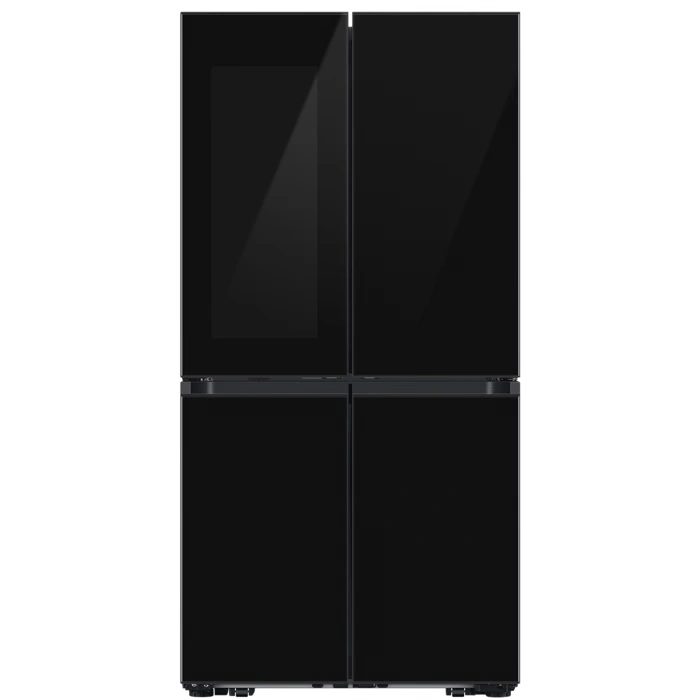 Samsung RF65DB970E22 - מקרר 4 דלתות 645 ליטר BESPOKE זכוכית שחורה עם בר מים ויצרן קרח | יבואן רשמי סמסונג ישראל