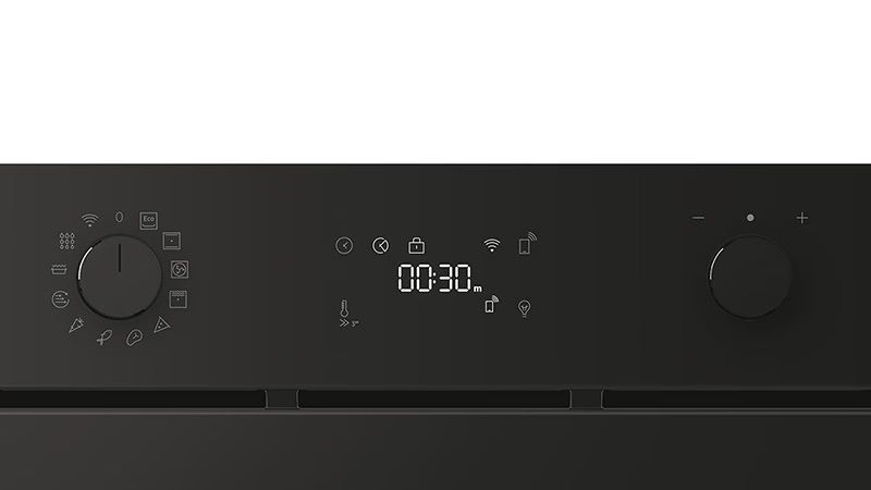 תנור בנוי פירוליטי 60 ס״מ ROSIÈRES RO6M5TB3YTB – ניקוי עצמי, קישוריות חכמה ועיצוב יוקרתי – תמונה 3